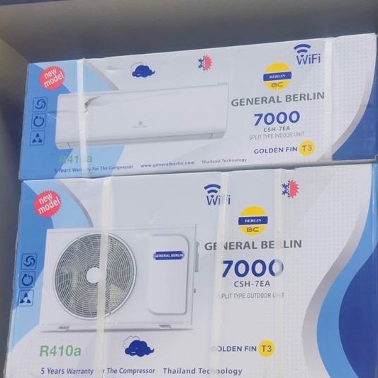 کولر گازی جنرال برلین مدل جدید 7000 General Berlin